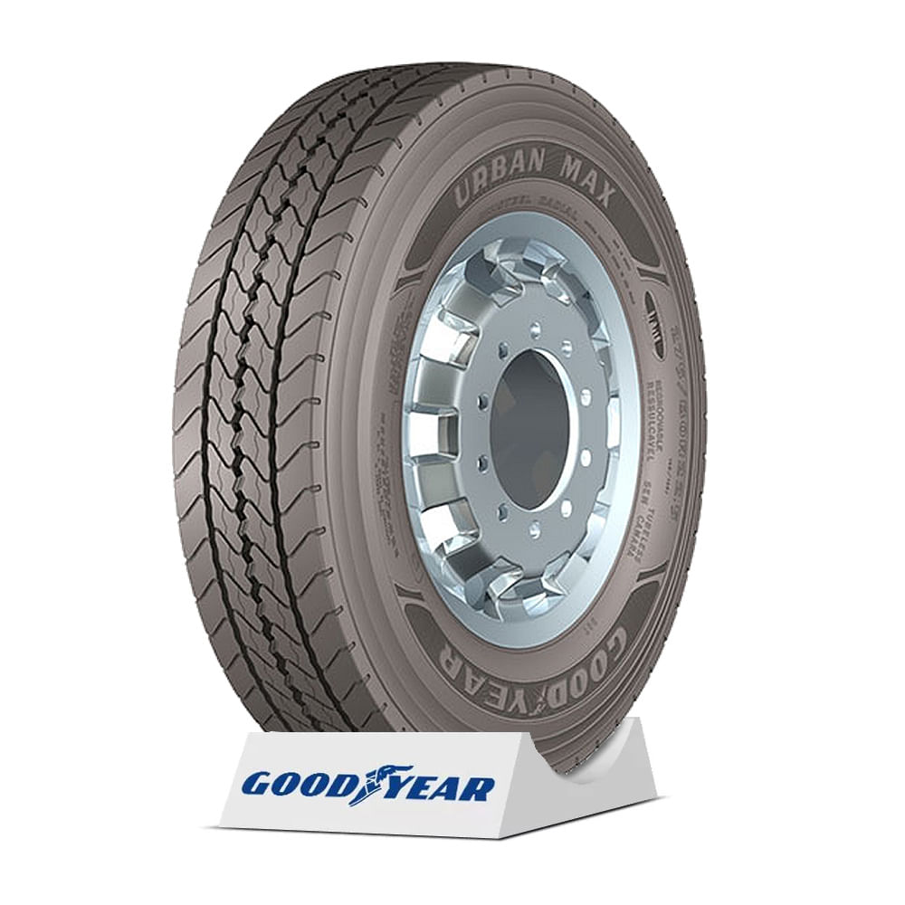 Pneu Goodyear 275 80r22 5 Pneu Goodyear aro 22.5 - 275/80R22.5 - Urban Max - 149/146J - KDPneus